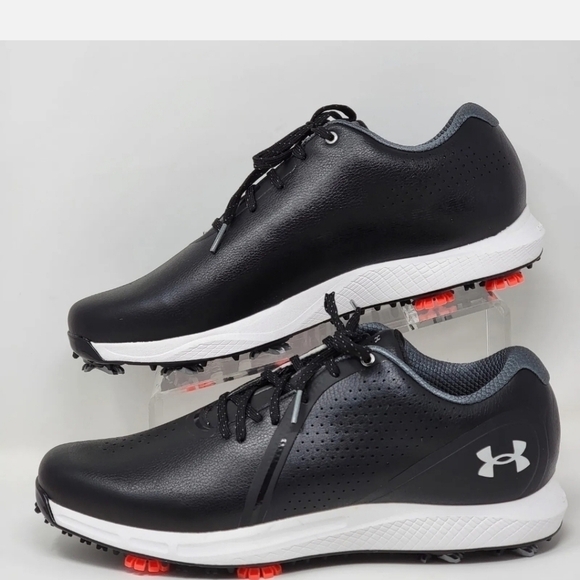 Under Armour UA Charged Draw RST Black Golf Shoe 3023728-001 Men Size Multi New main image 9